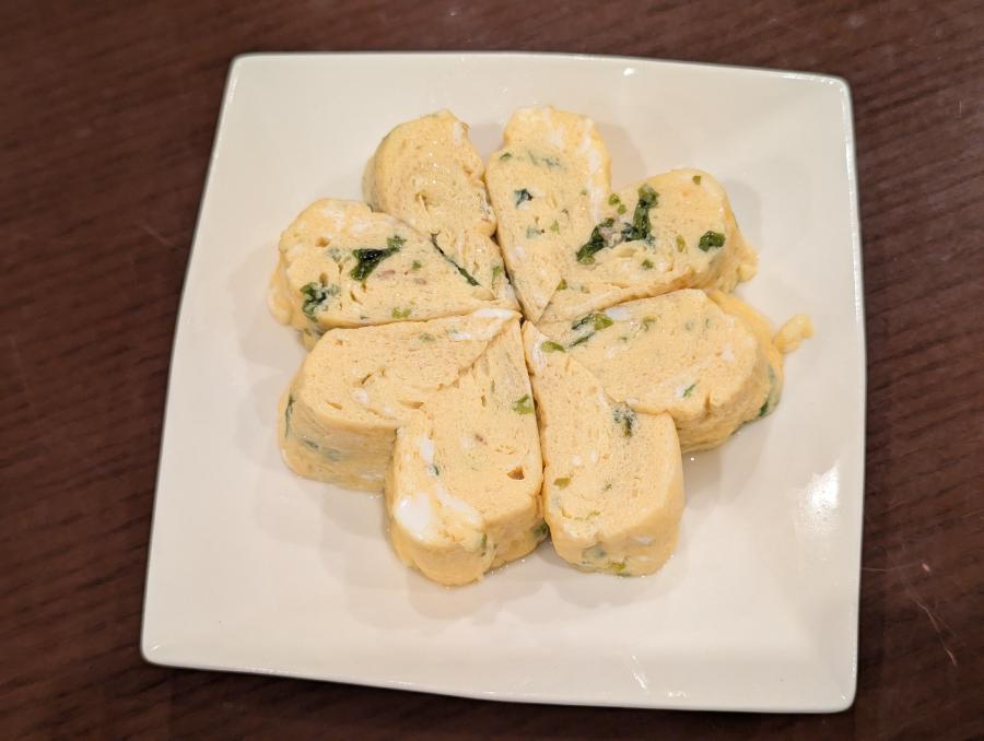 メイドの手作り卵焼き