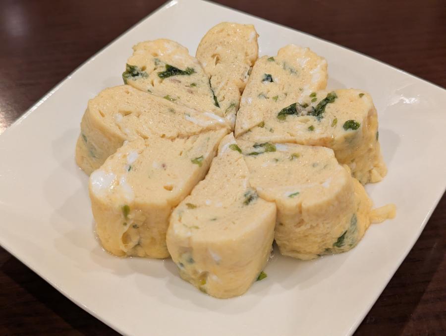 メイドの手作り卵焼き