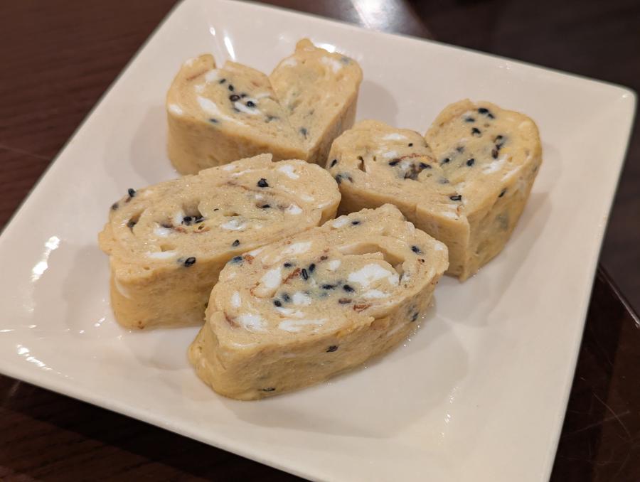 メイドの手作り卵焼き