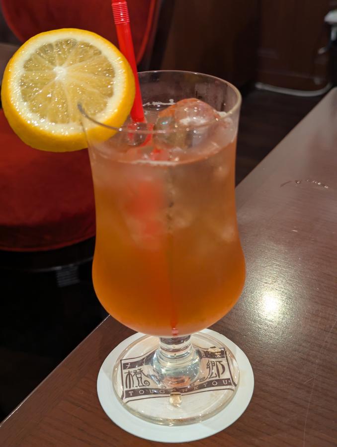 レモンピーチアールグレイティーソーダ