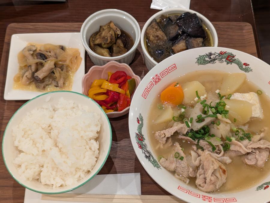 豚汁定食