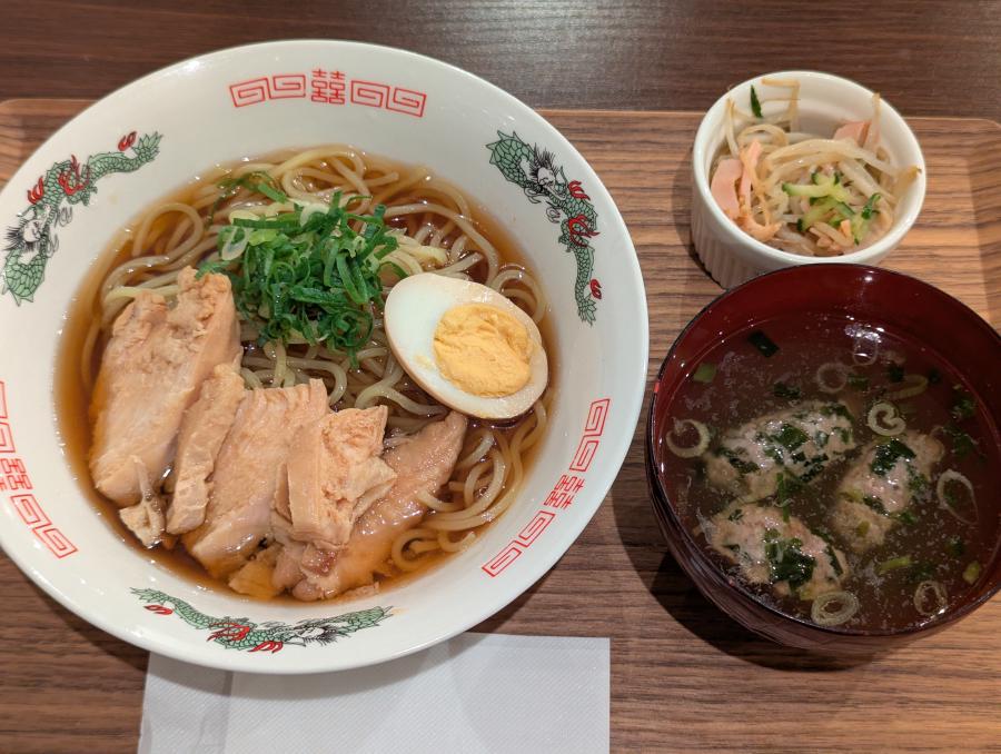 鶏チャーシュー麺