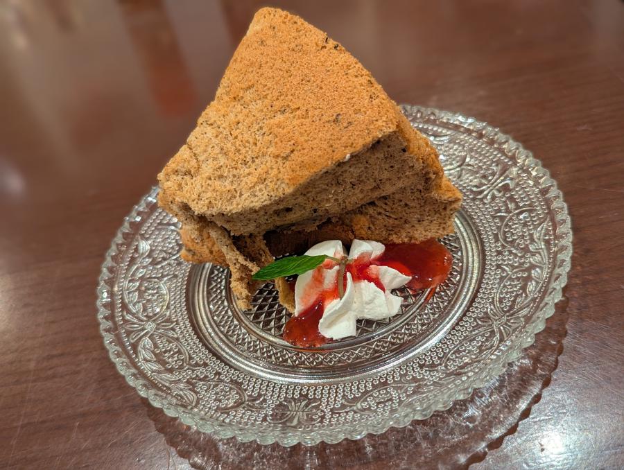 紅茶のシフォンケーキ