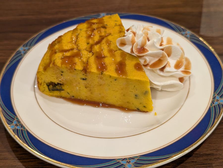 かぼちゃのヨーグルトチーズケーキ