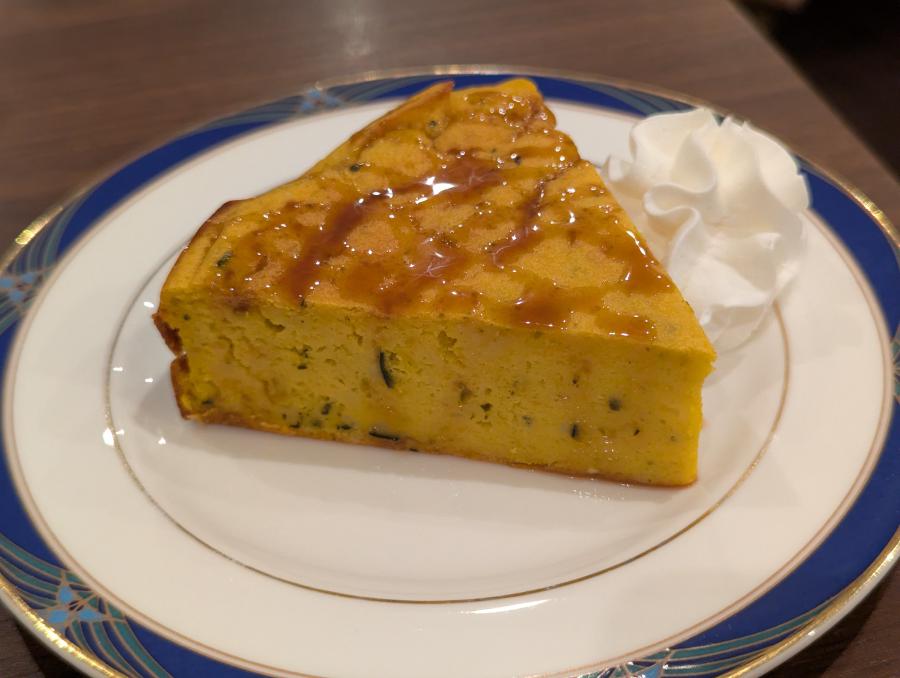 かぼちゃのヨーグルトチーズケーキ